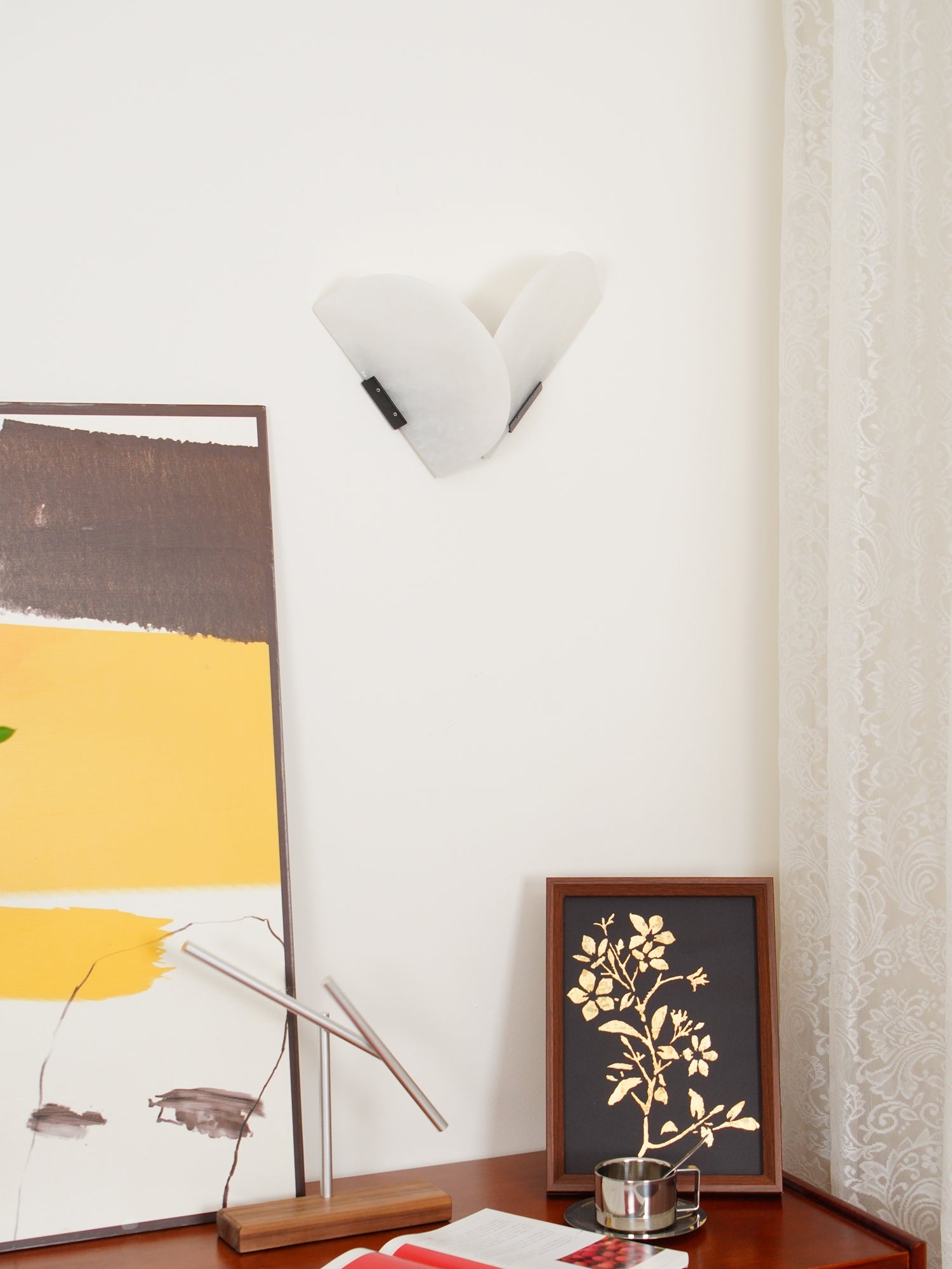 Cevelaris Heart Alabaster Wall Light - Blowlighting