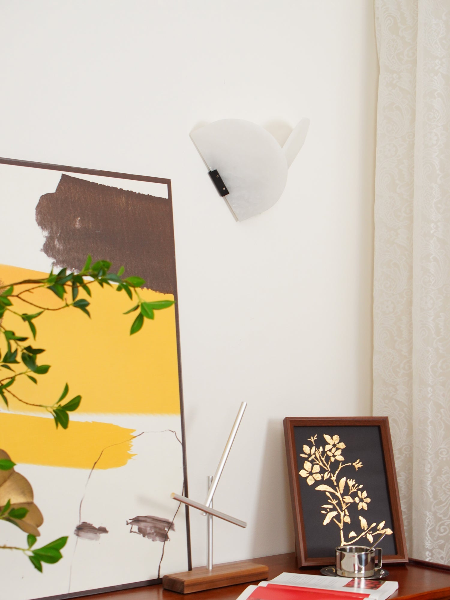 Cevelaris Heart Alabaster Wall Light - Blowlighting