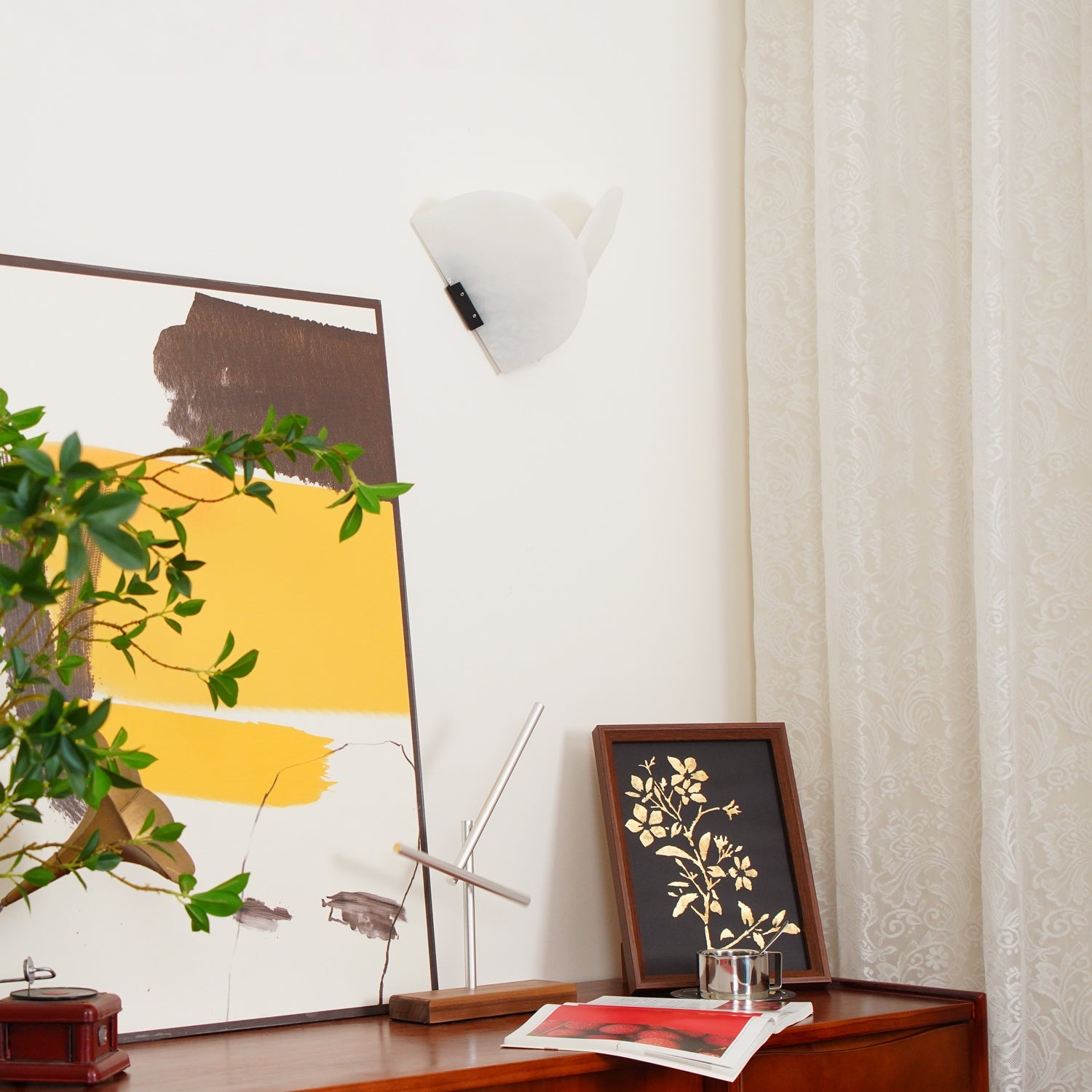 Cevelaris Heart Alabaster Wall Light - Blowlighting