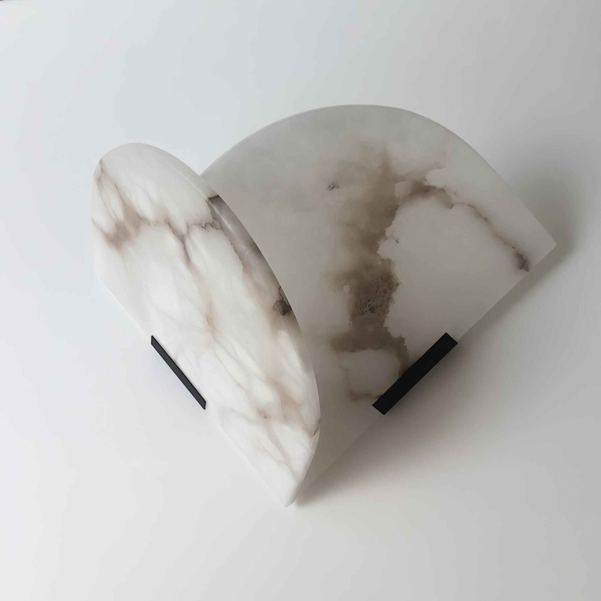 Cevelaris Heart Alabaster Wall Light - Blowlighting