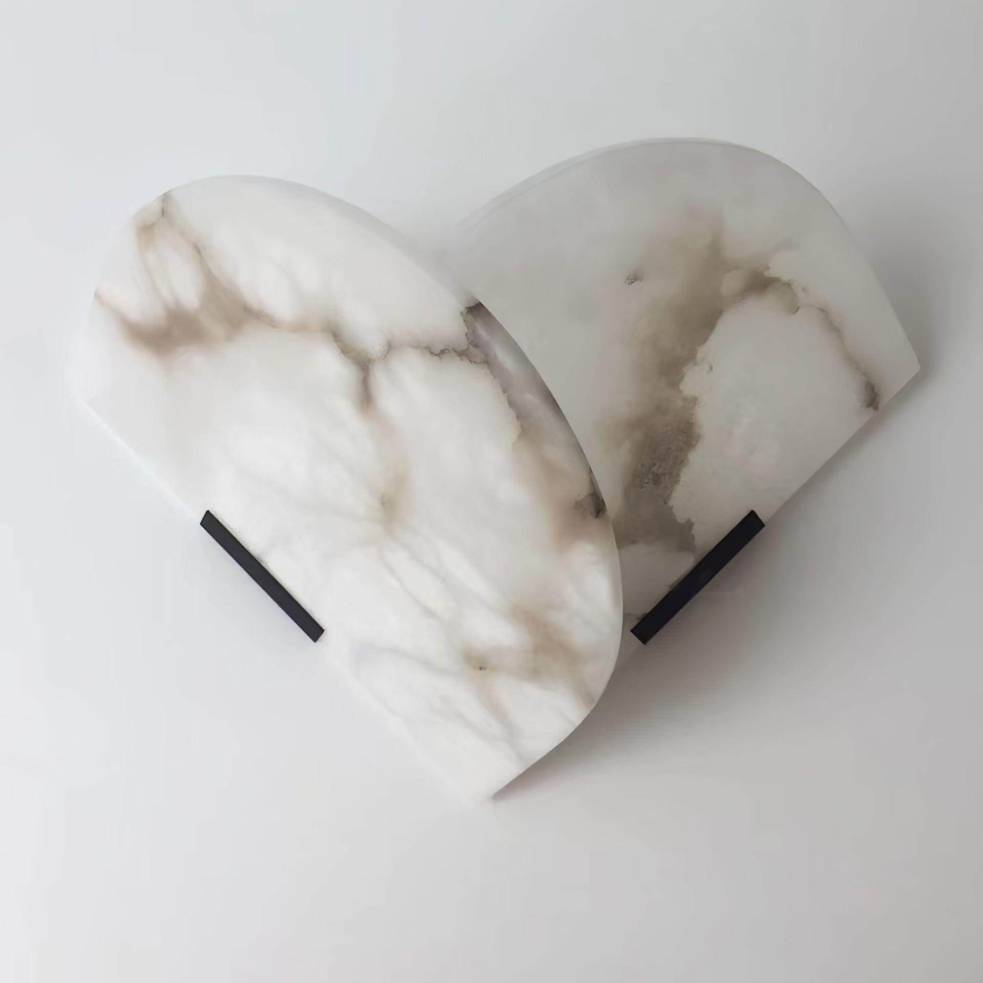 Cevelaris Heart Alabaster Wall Light - Blowlighting