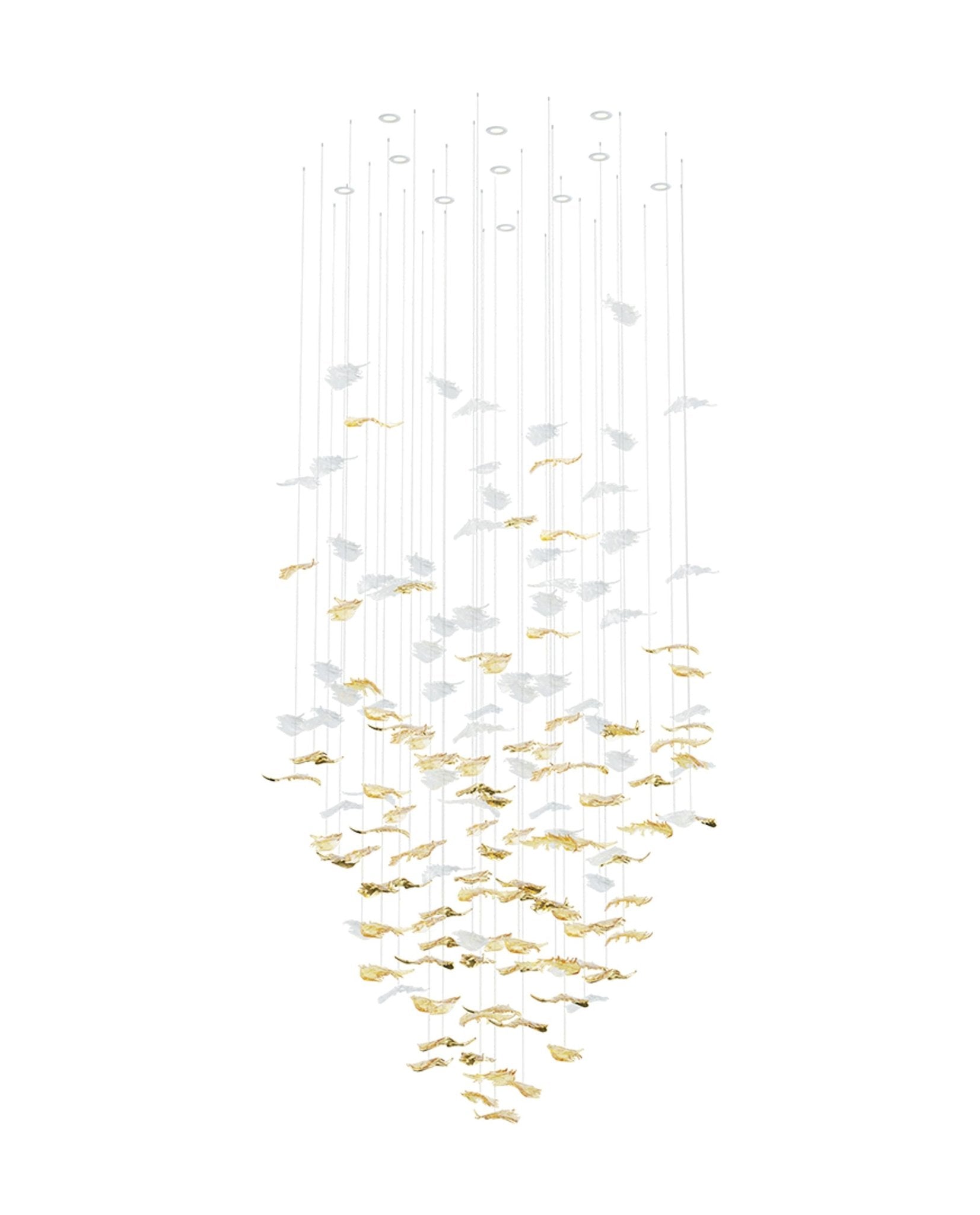 Cosolion Bird Glass Chandelier - Blowlighting