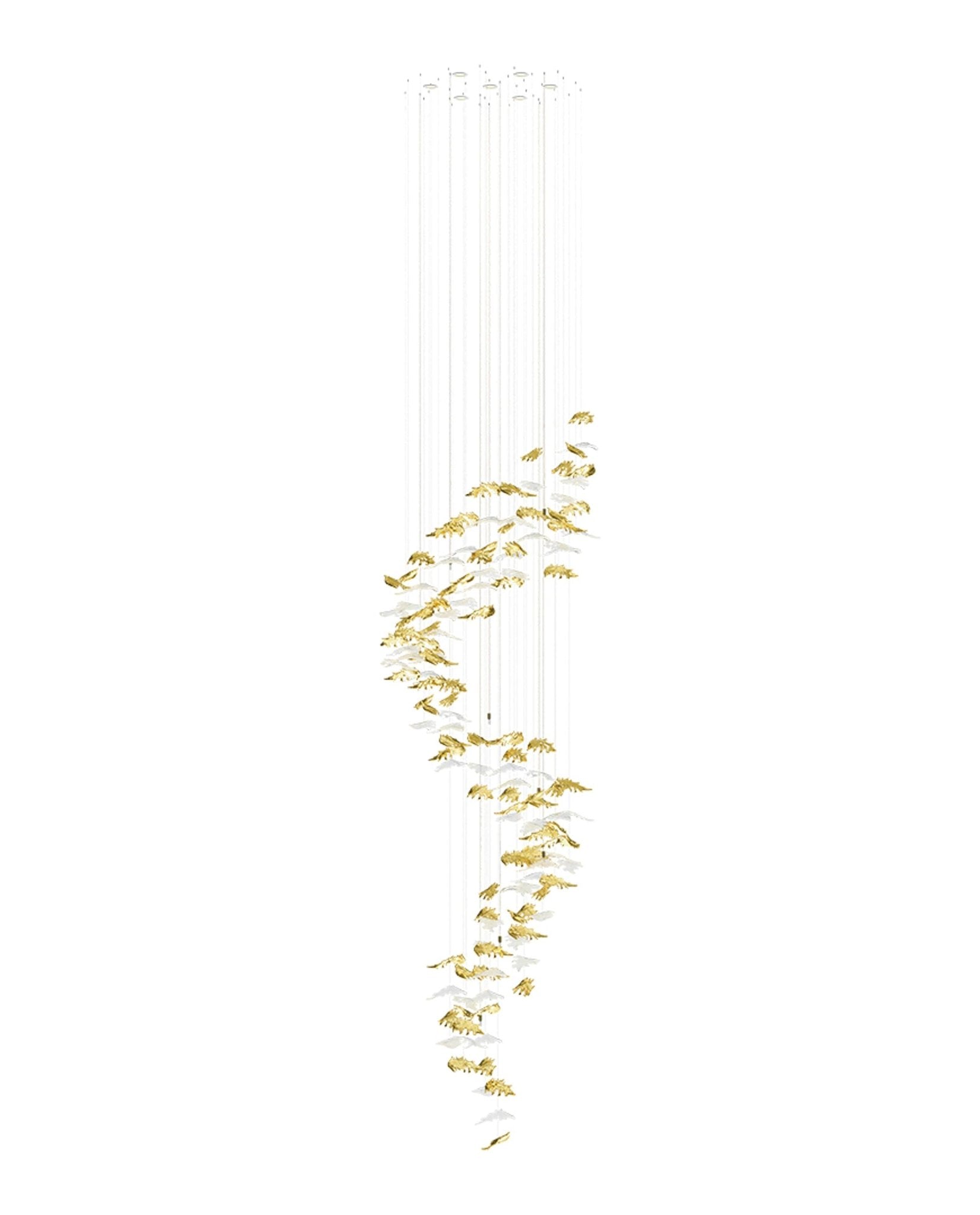 Cosolion Bird Glass Chandelier - Blowlighting