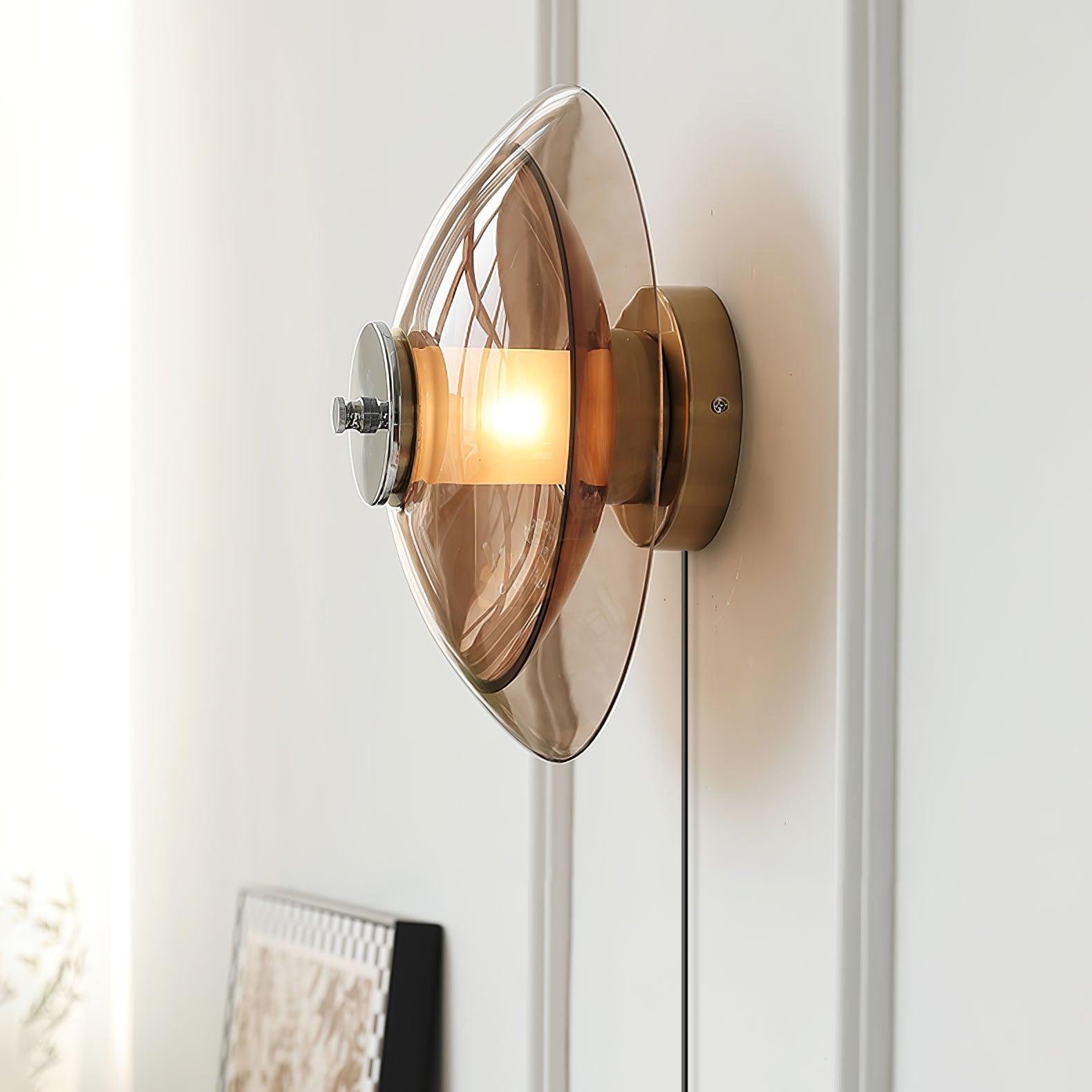 Flying Saucer Plug-in Wall Light - Blowlighting