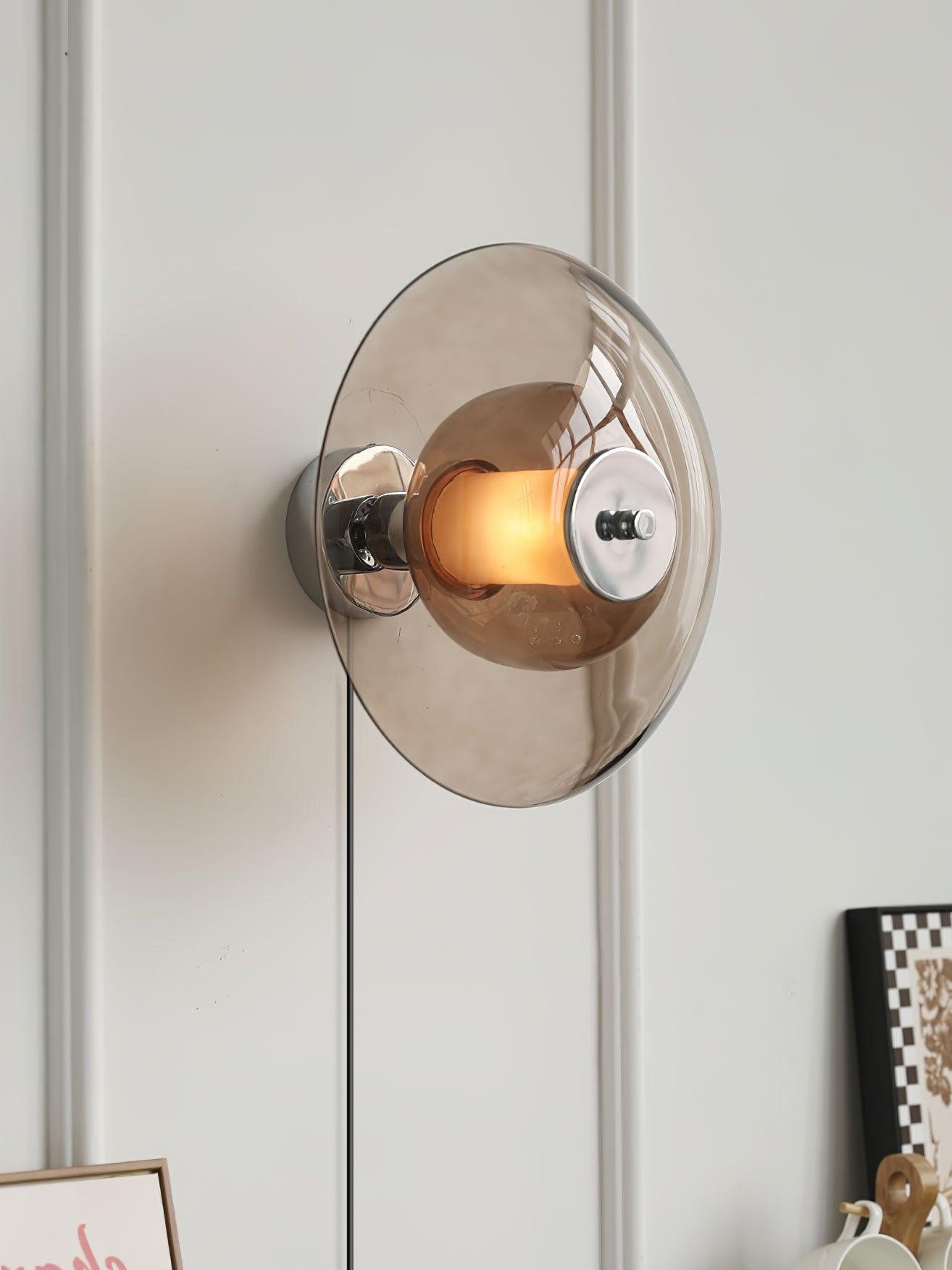 Flying Saucer Plug-in Wall Light - Blowlighting