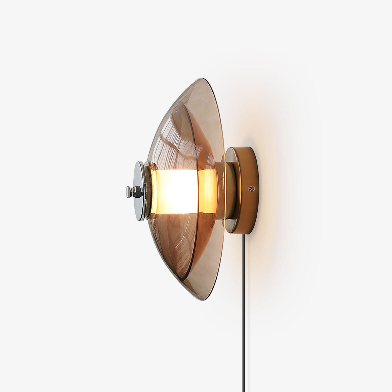 Flying Saucer Plug-in Wall Light - Blowlighting