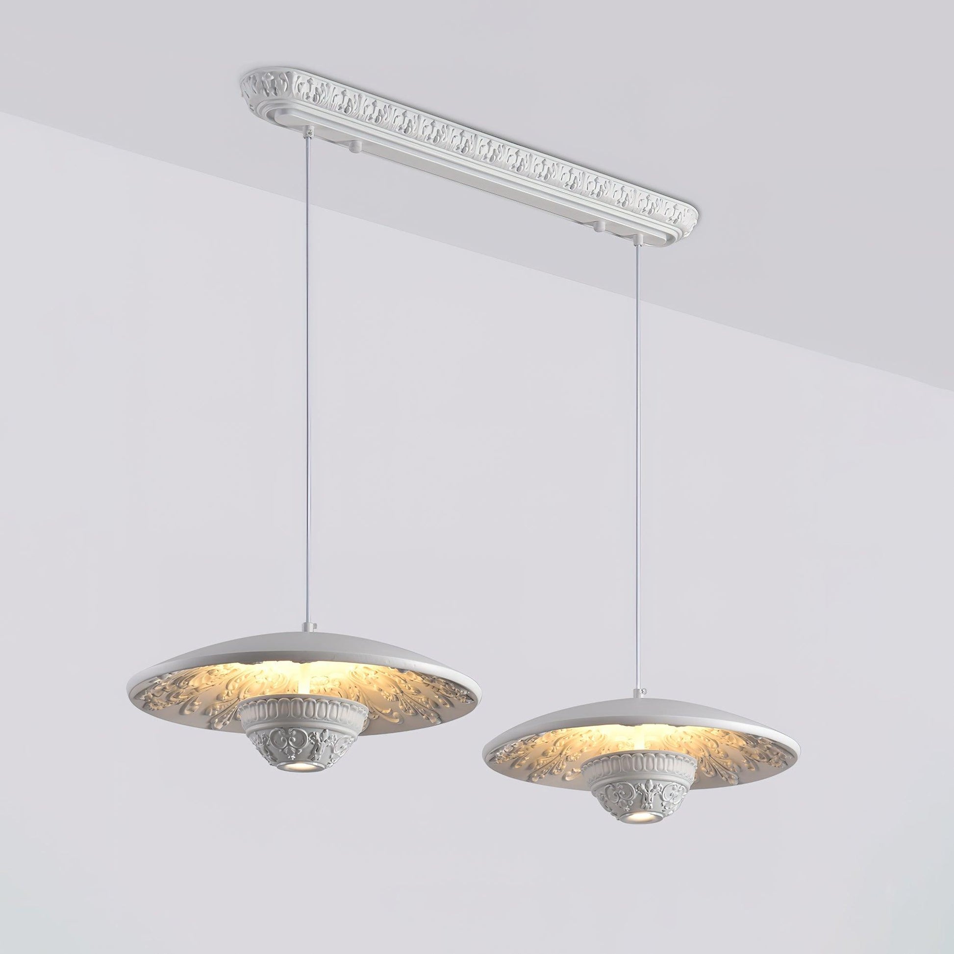 Flying Saucer Resin Pendant Lamp - Blowlighting