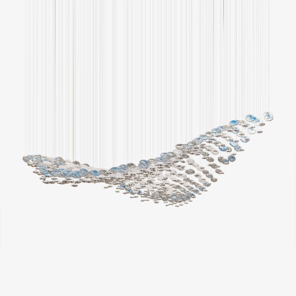 Ilvyniel Crystal Wave Chandelier - Blowlighting
