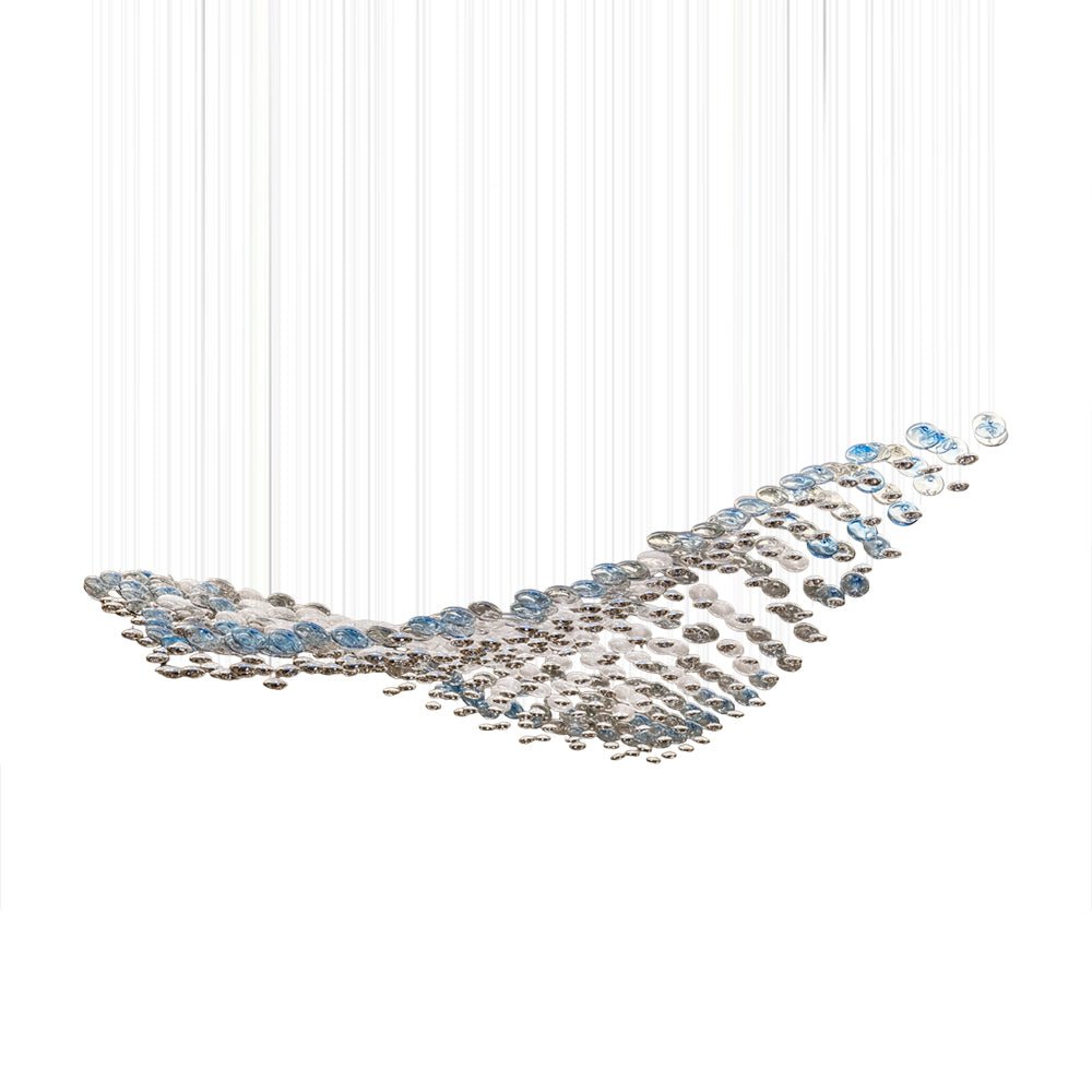 Ilvyniel Crystal Wave Chandelier - Blowlighting