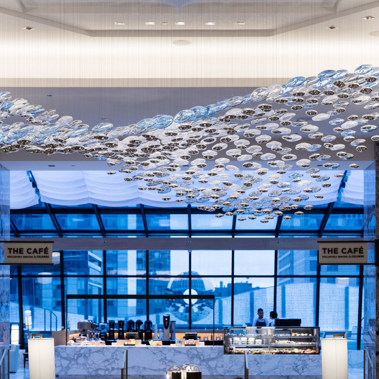 Ilvyniel Crystal Wave Chandelier - Blowlighting