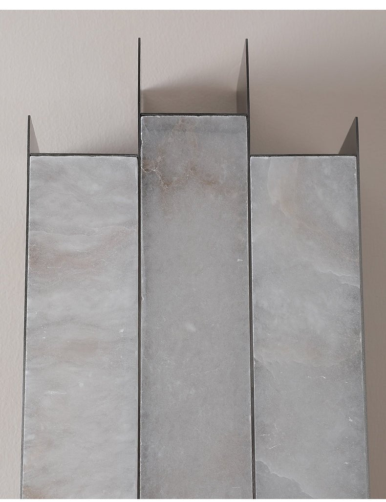 Folded Alabaster Panel Sconce - Vakkerlight
