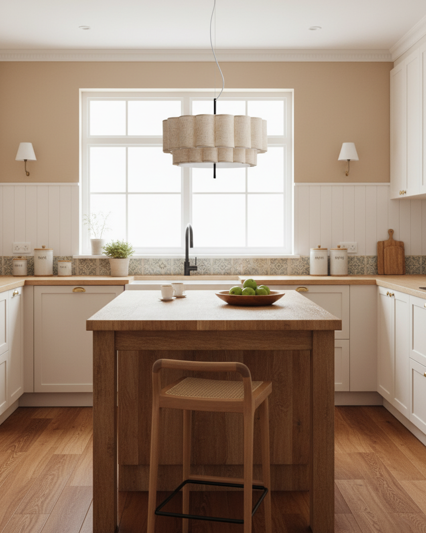 Folden Minimalist Fabric Pendant Light