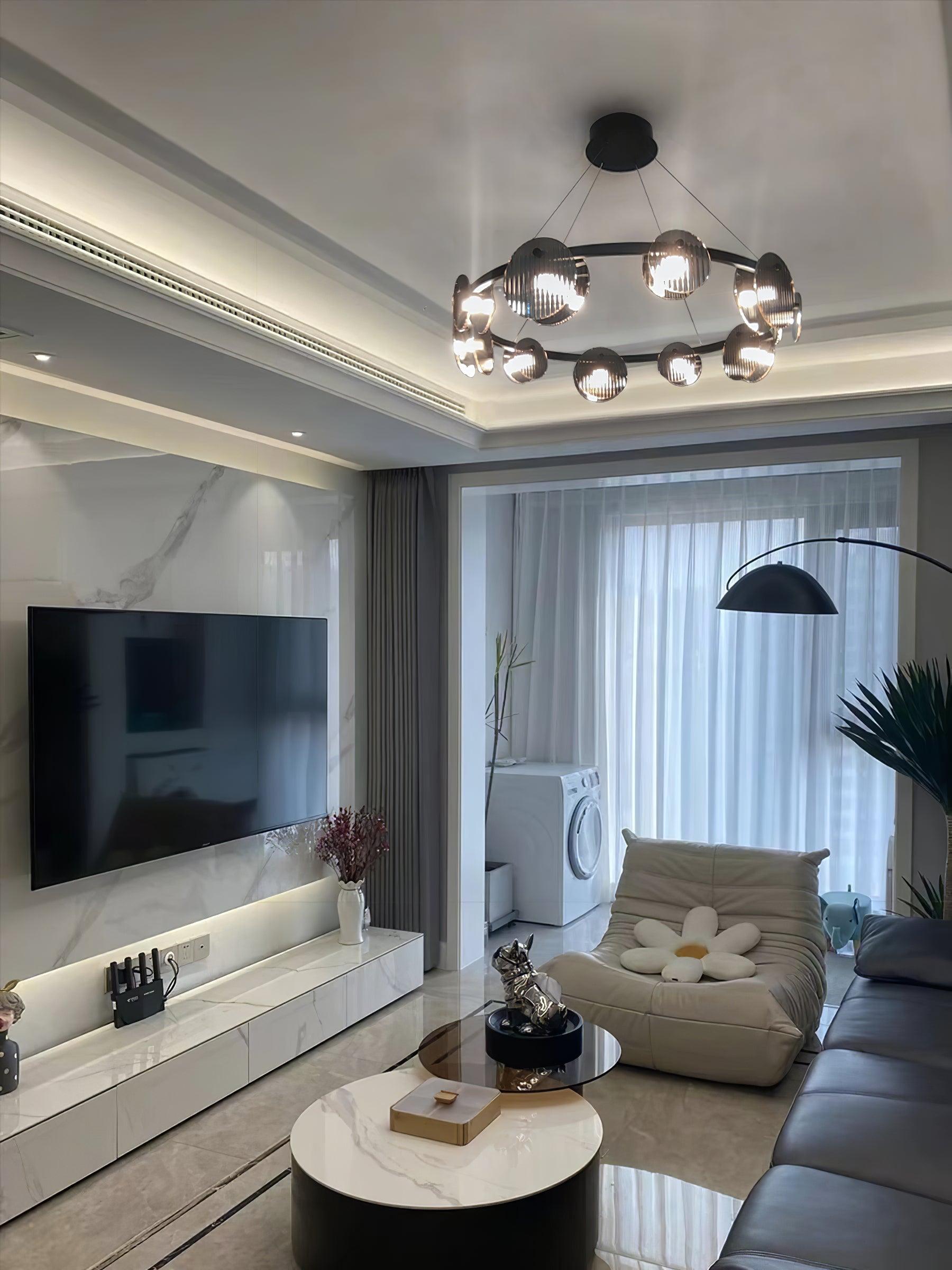 Foliole Chandelier - Blowlighting