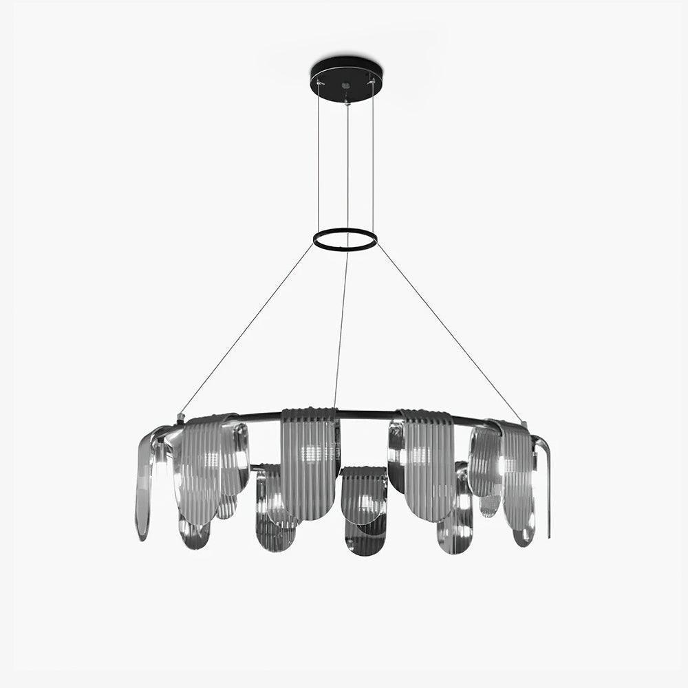 Leo Modern Glass Chandelier - Blowlighting