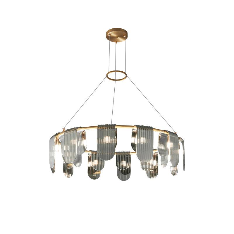 Leo Modern Glass Chandelier - Blowlighting