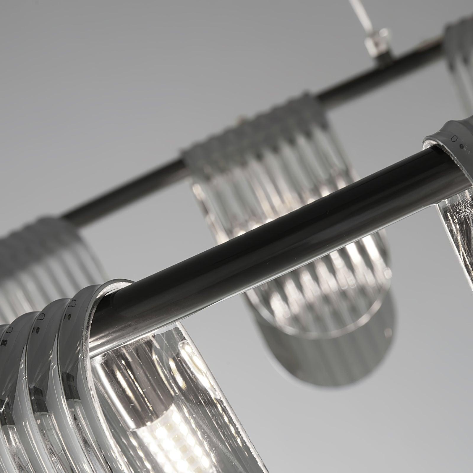 Leo Modern Glass Chandelier - Blowlighting