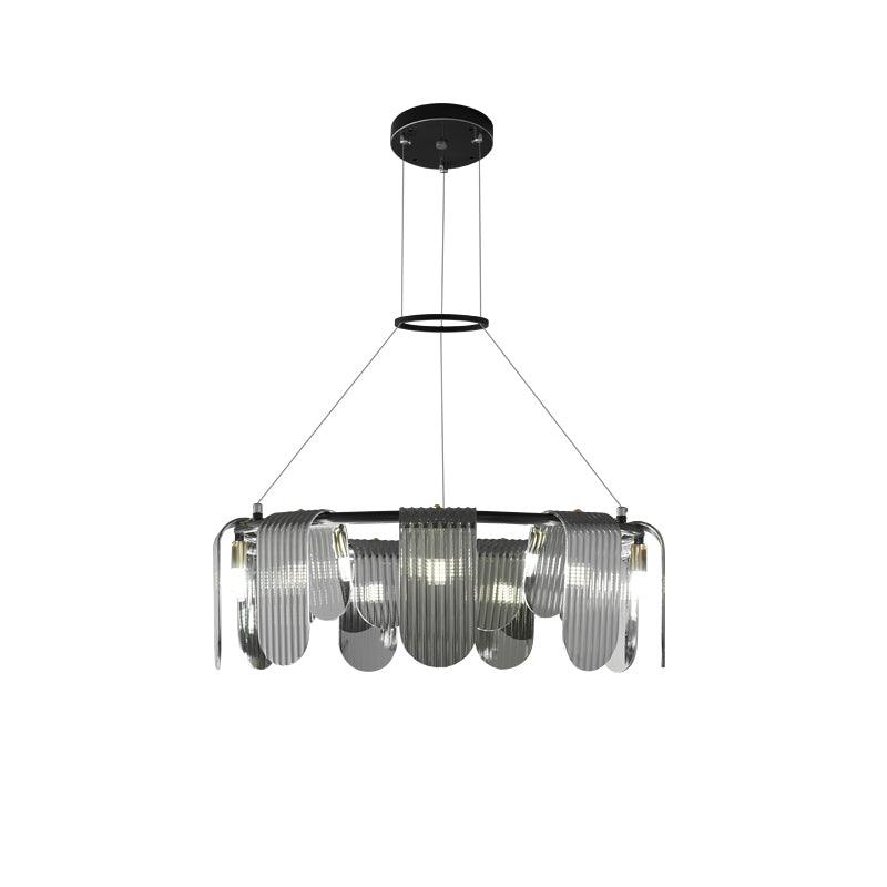 Leo Modern Glass Chandelier - Blowlighting
