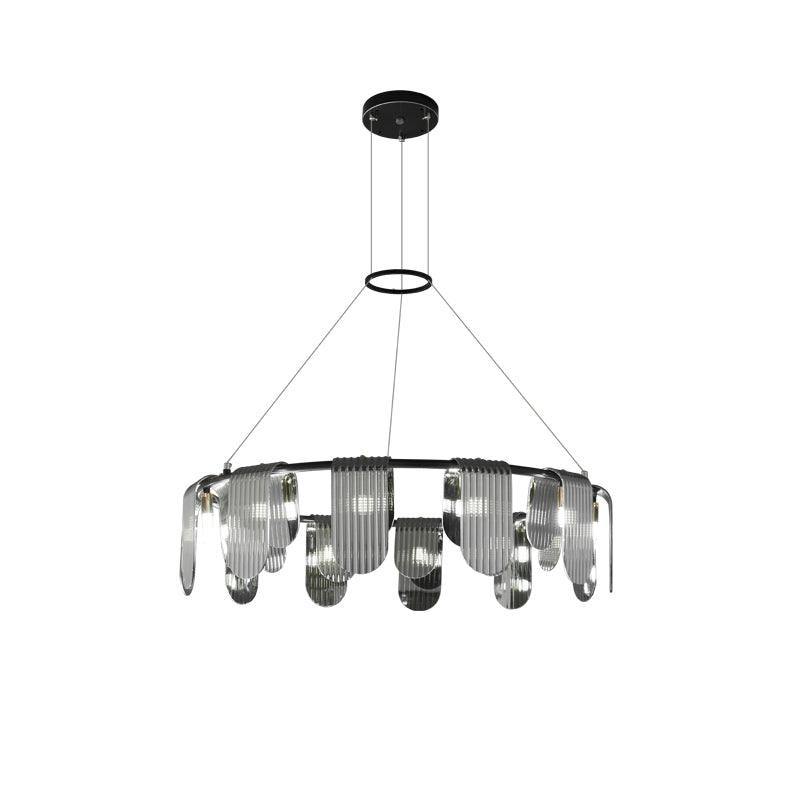 Leo Modern Glass Chandelier - Blowlighting