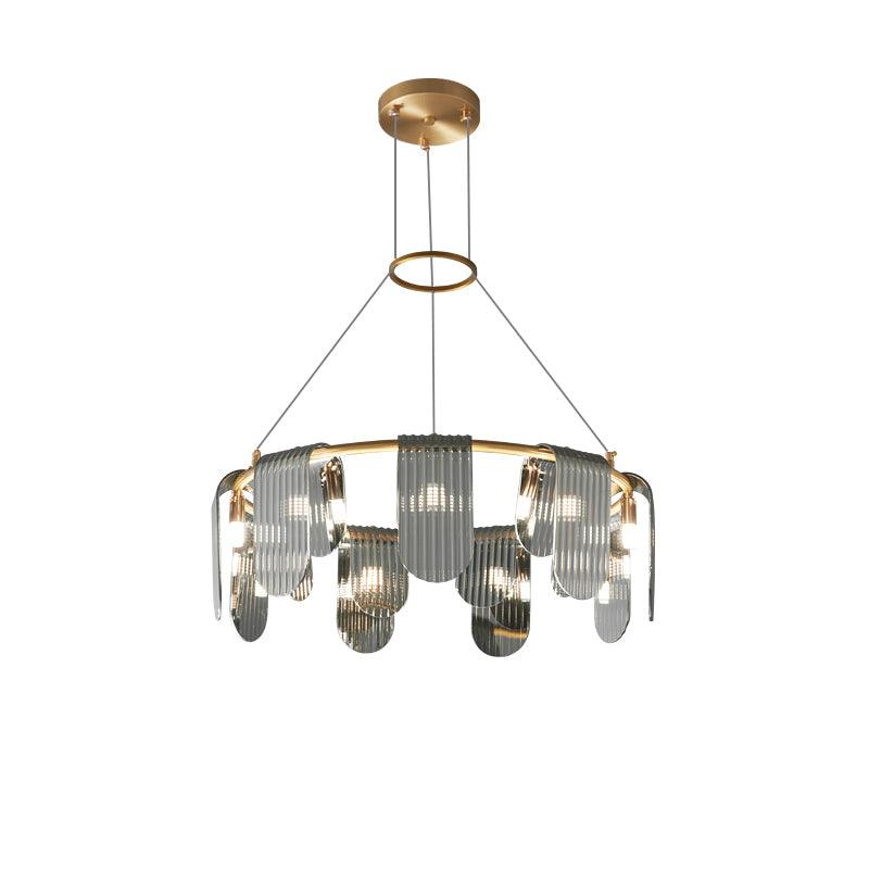 Leo Modern Glass Chandelier - Blowlighting