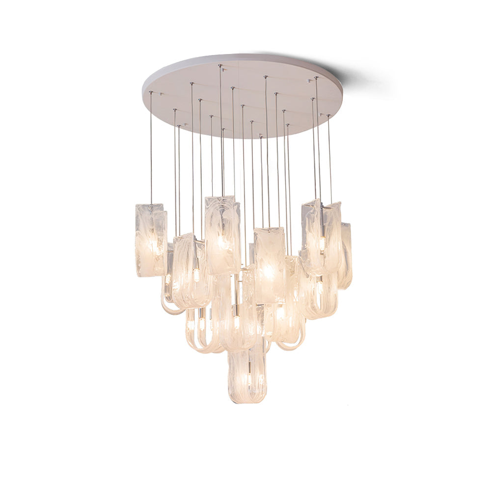 Fontaine Organic Glass Chandelier