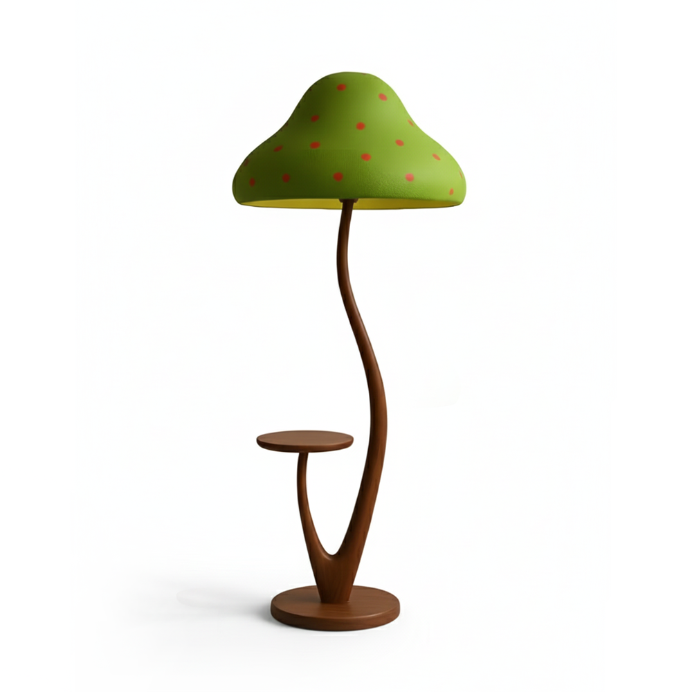 Mori Whimsical Wood Floor Lamp