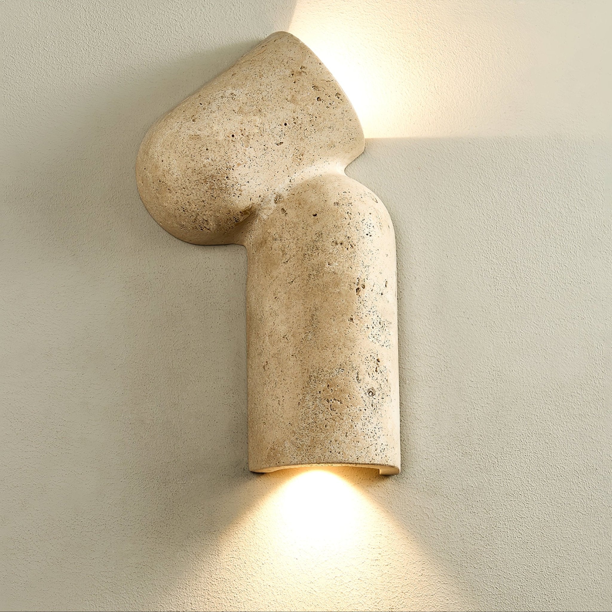Valoreth Travertine Wall Light - Blowlighting