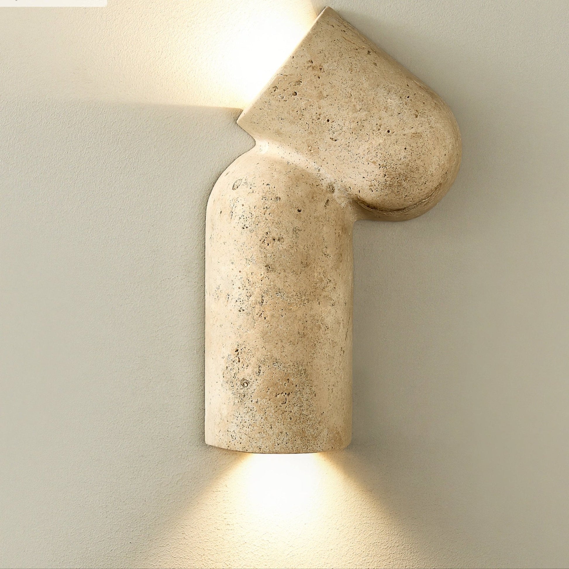 Valoreth Travertine Wall Light - Blowlighting
