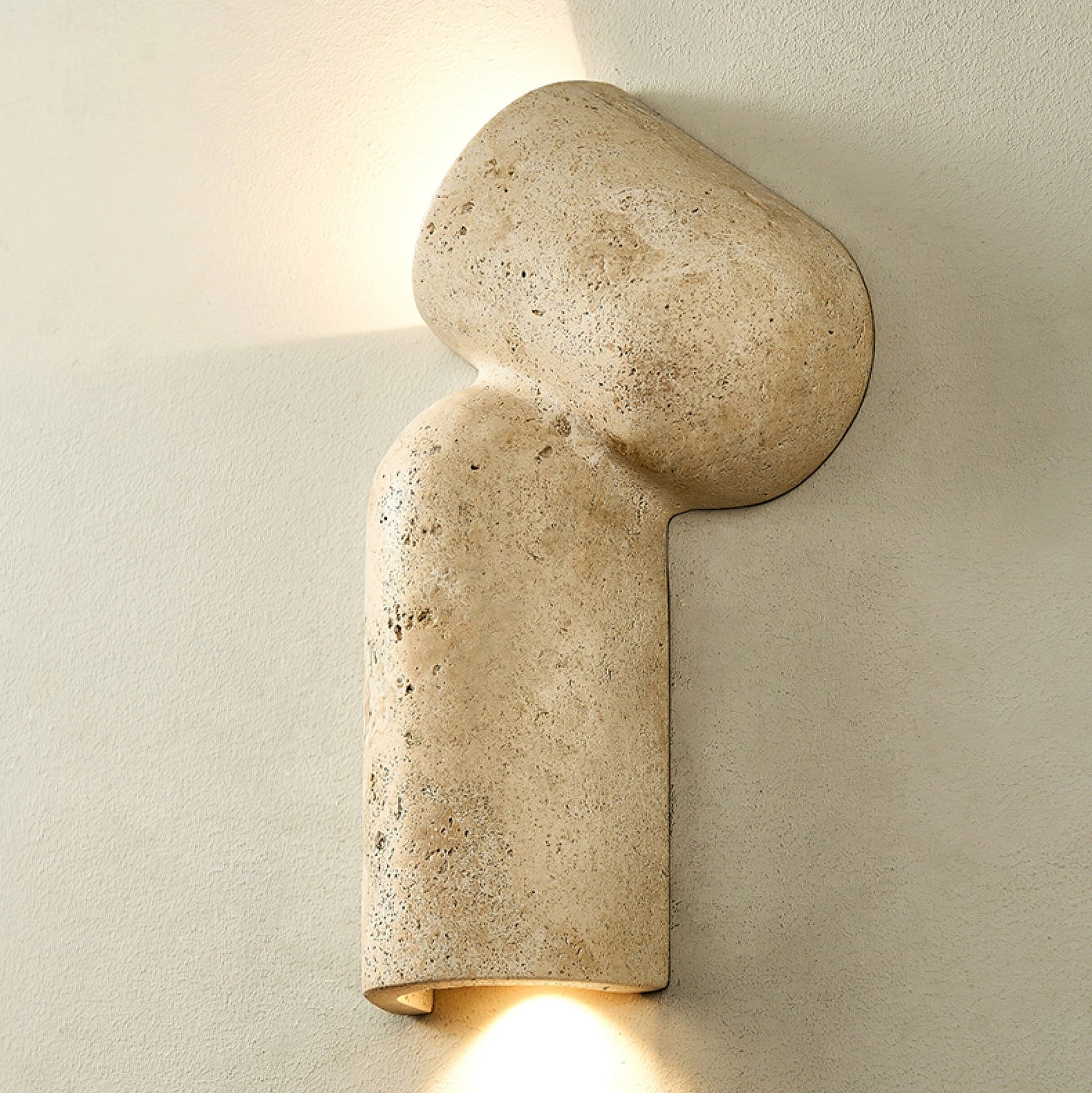 Valoreth Travertine Wall Light - Blowlighting