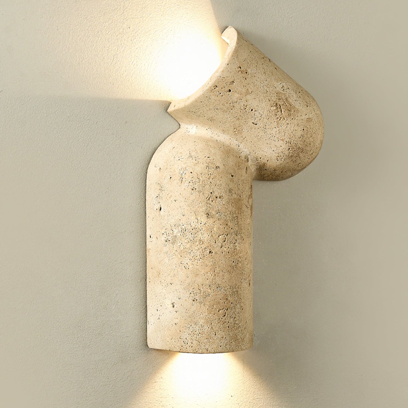 Valoreth Travertine Wall Light - Blowlighting