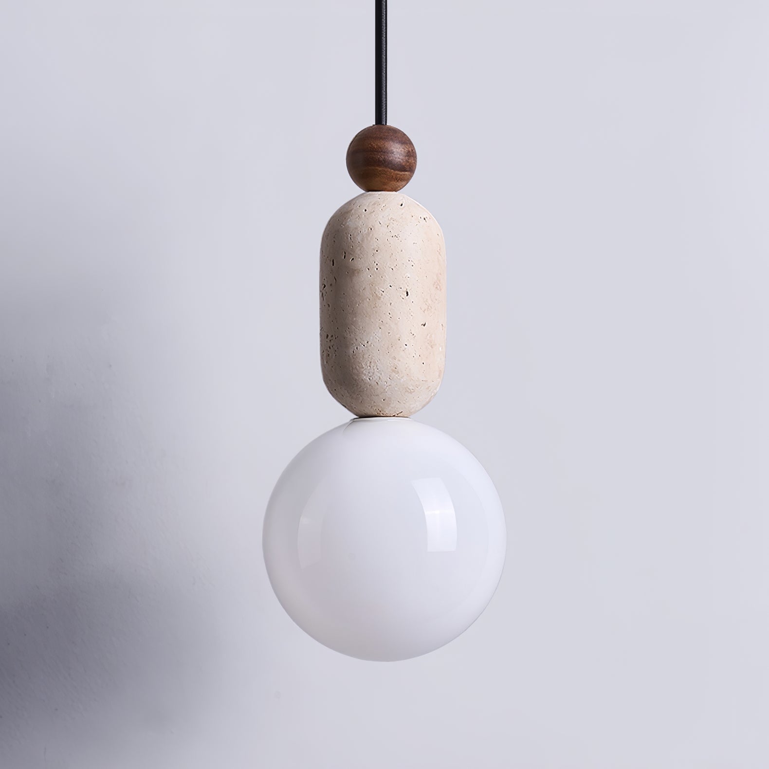 Vaarnii Travertine Pendant Light - Blowlighting