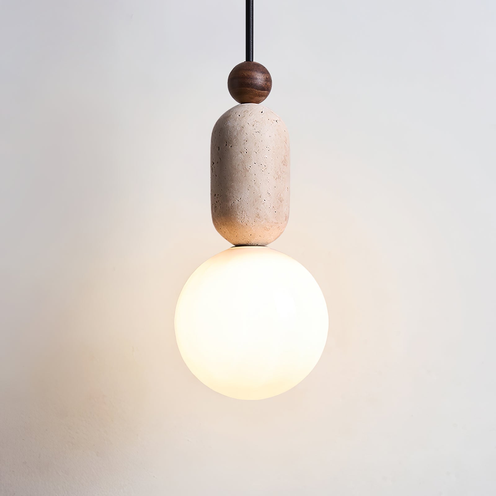 Vaarnii Travertine Pendant Light - Blowlighting