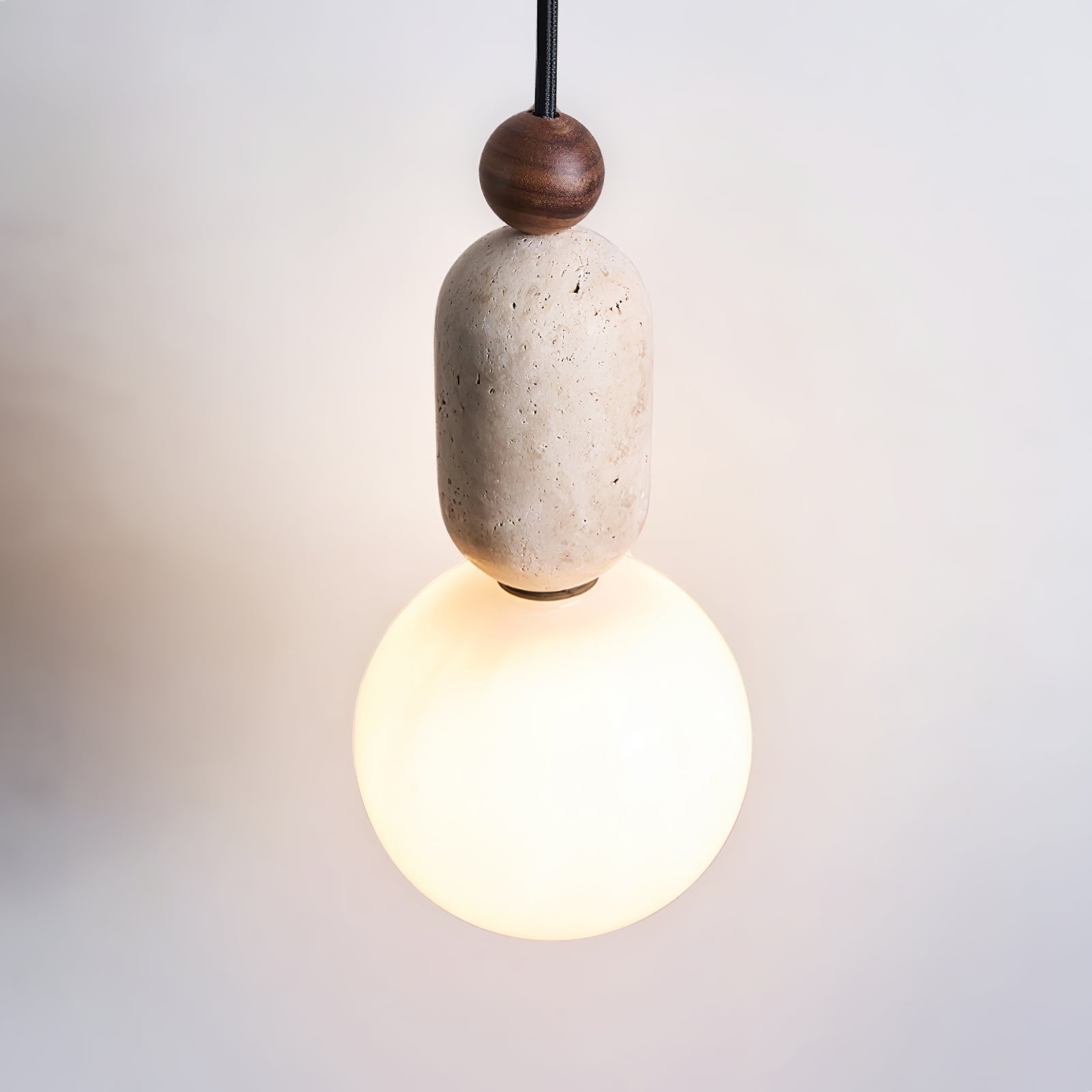 Vaarnii Travertine Pendant Light - Blowlighting