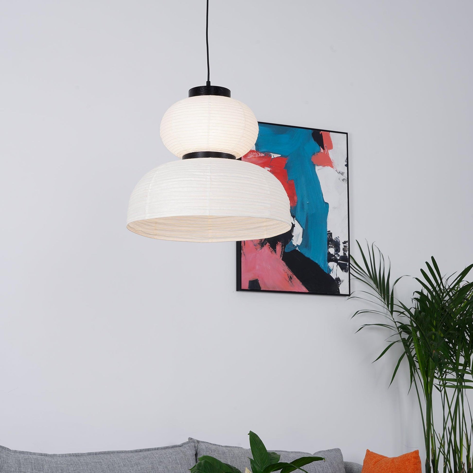 Rice Paper Lantern Pendant Lamp - Blowlighting