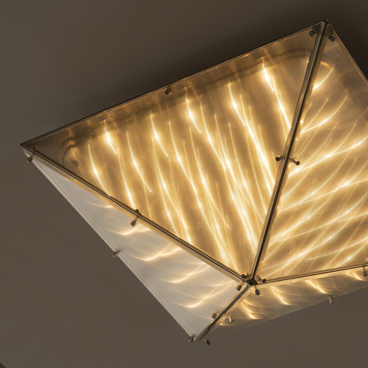 Facet Modern Glass Celing Lamp - Blowlighting