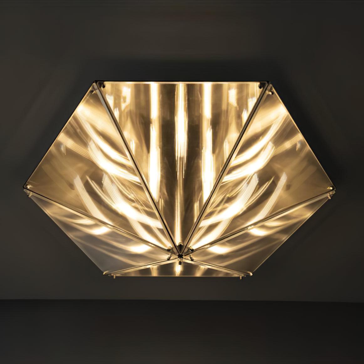 Facet Modern Glass Celing Lamp - Blowlighting