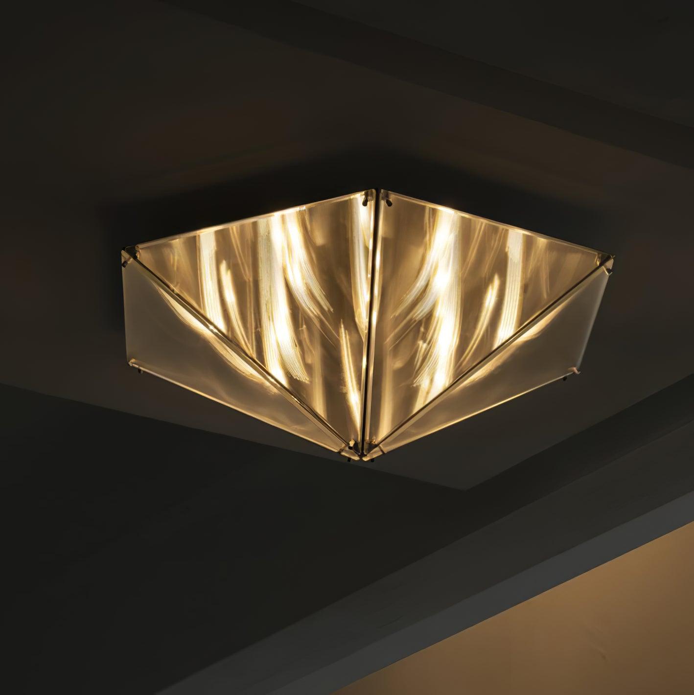 Facet Modern Glass Celing Lamp - Blowlighting