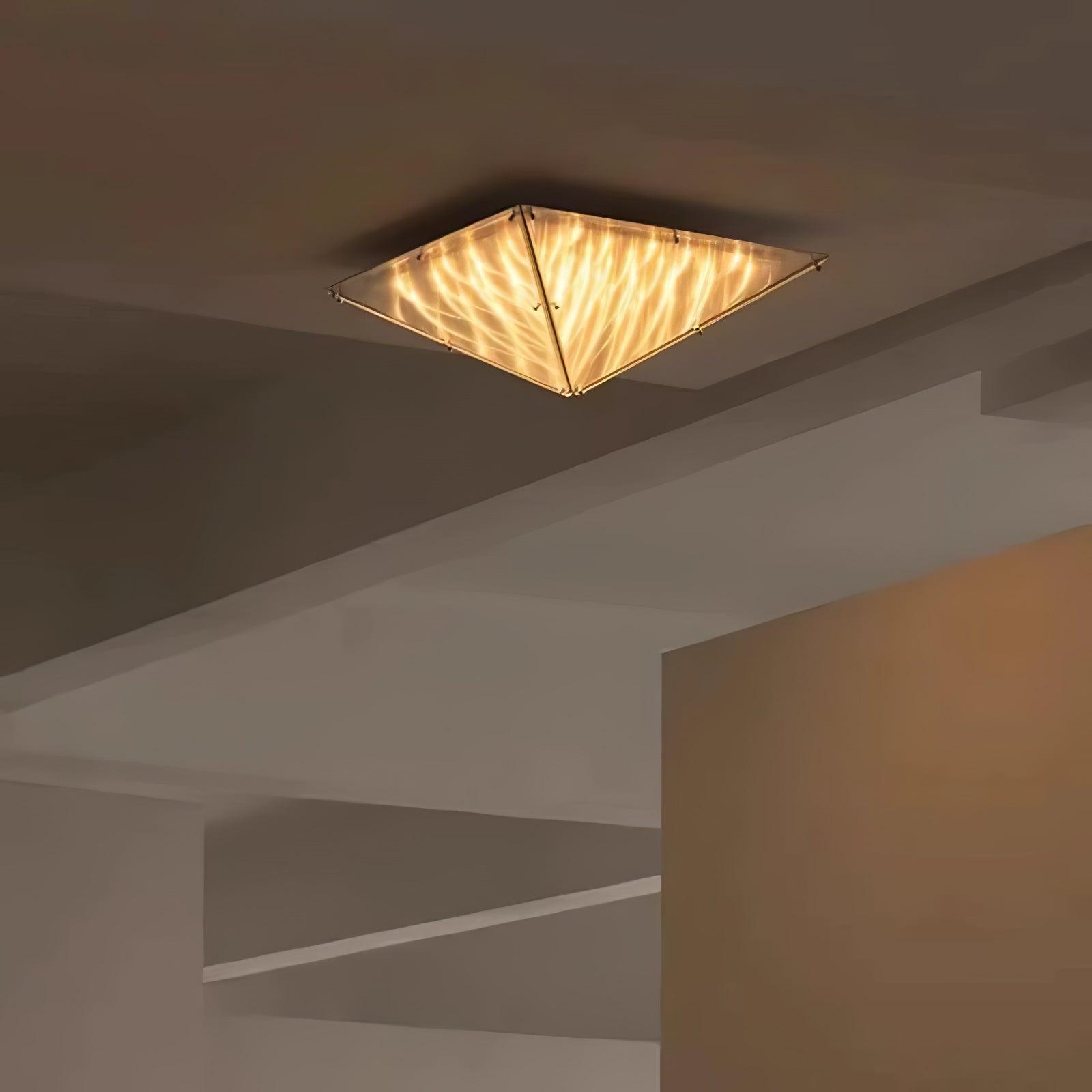 Facet Modern Glass Celing Lamp - Blowlighting