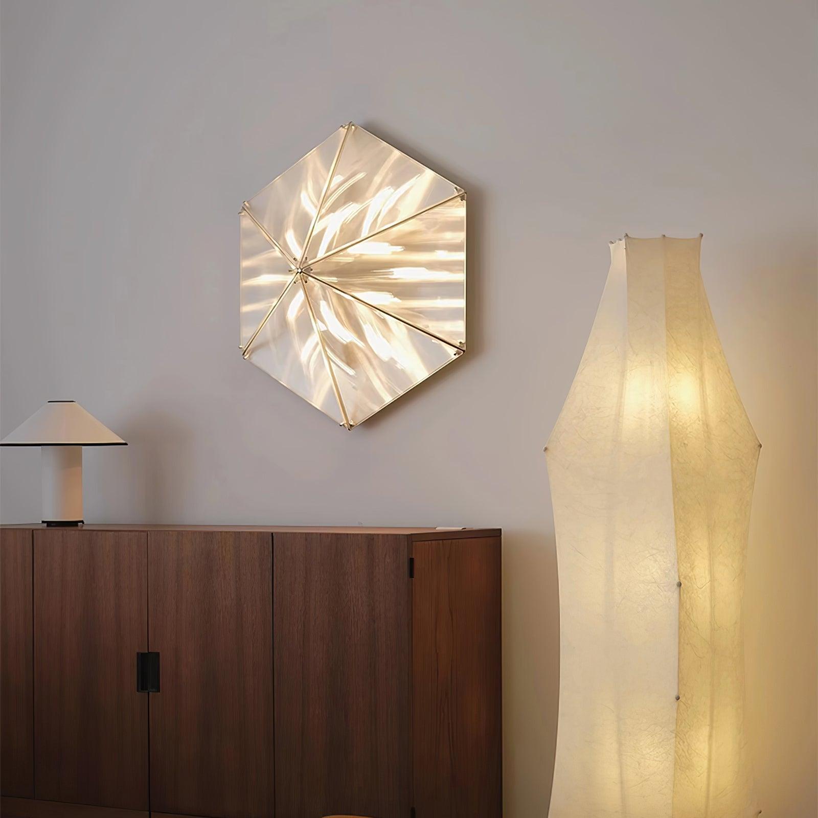 Facet Modern Glass Celing Lamp - Blowlighting
