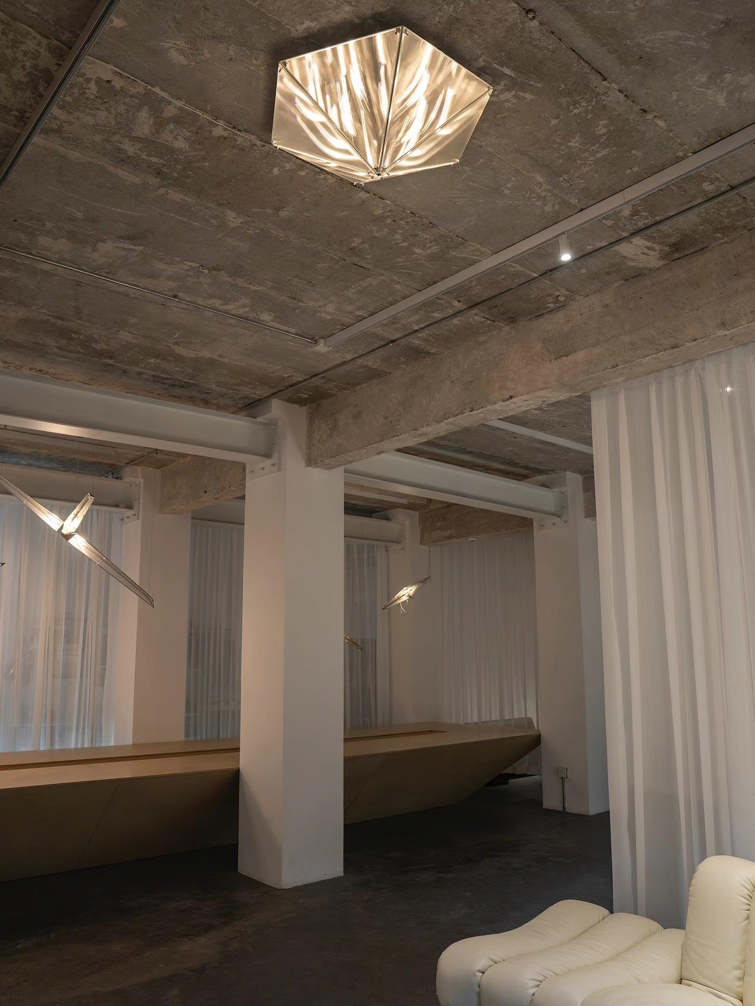 Facet Modern Glass Celing Lamp - Blowlighting