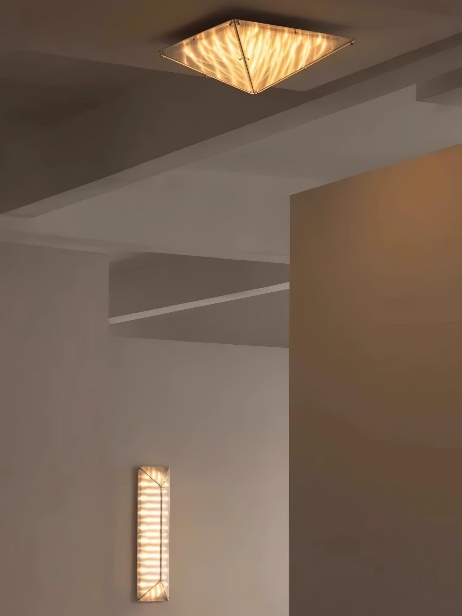 Facet Modern Glass Celing Lamp - Blowlighting