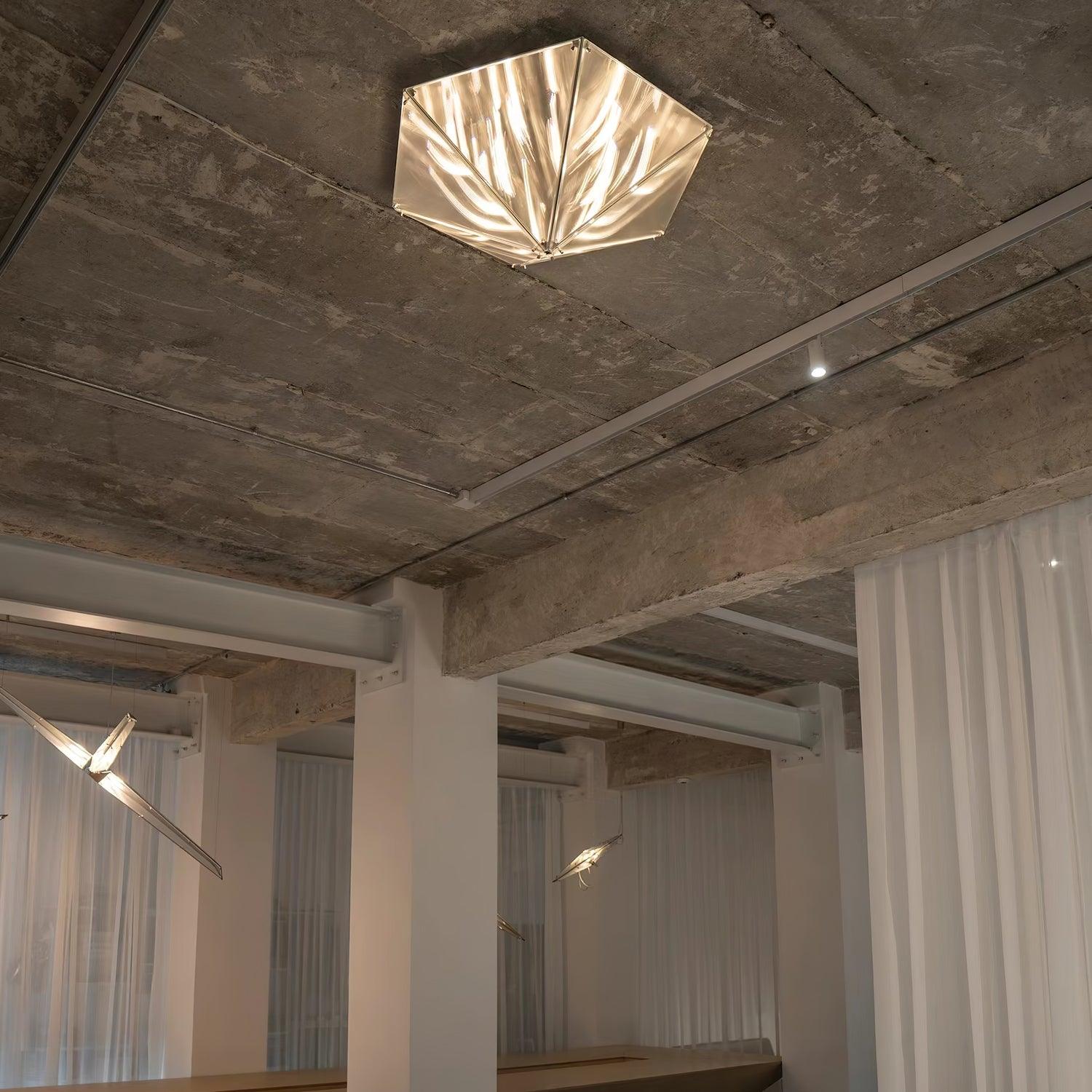Facet Modern Glass Celing Lamp - Blowlighting
