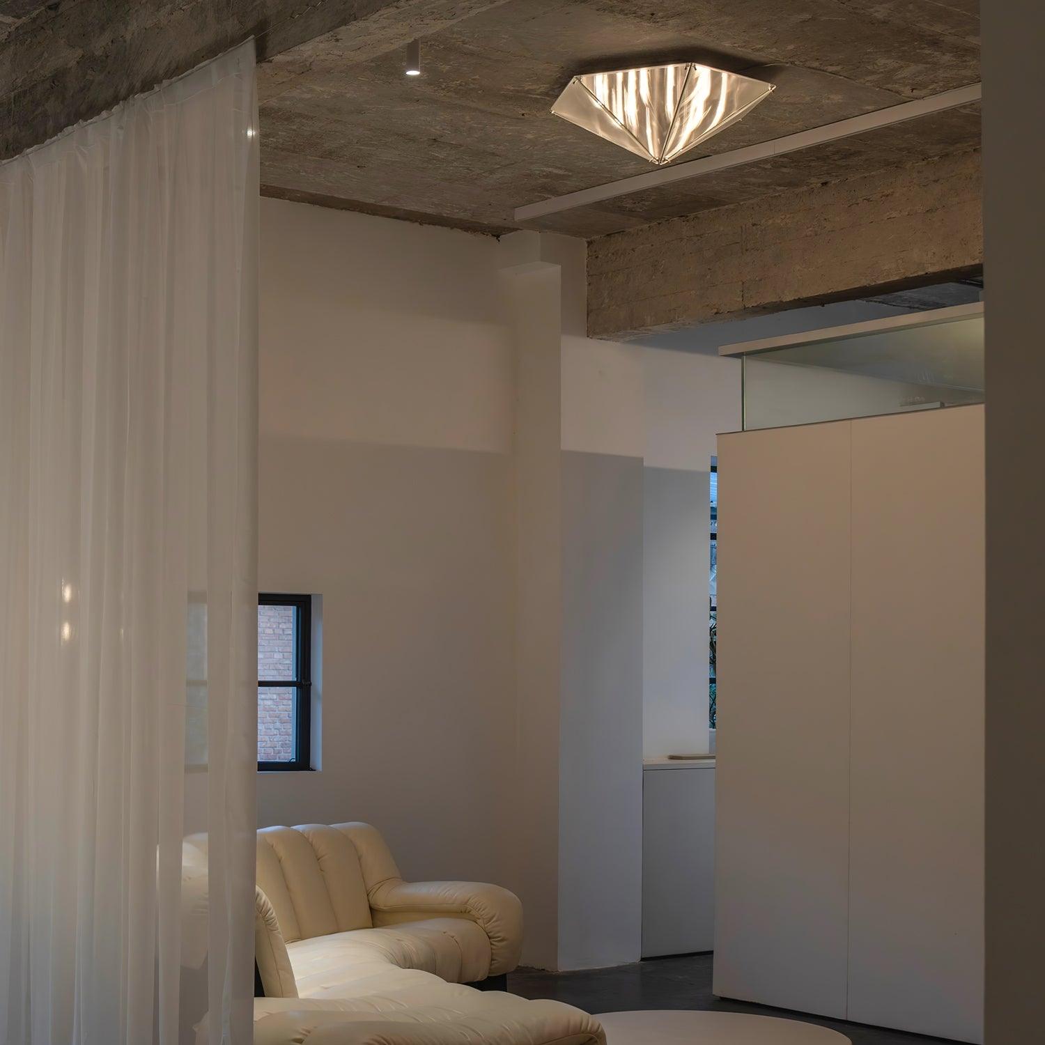 Facet Modern Glass Celing Lamp - Blowlighting