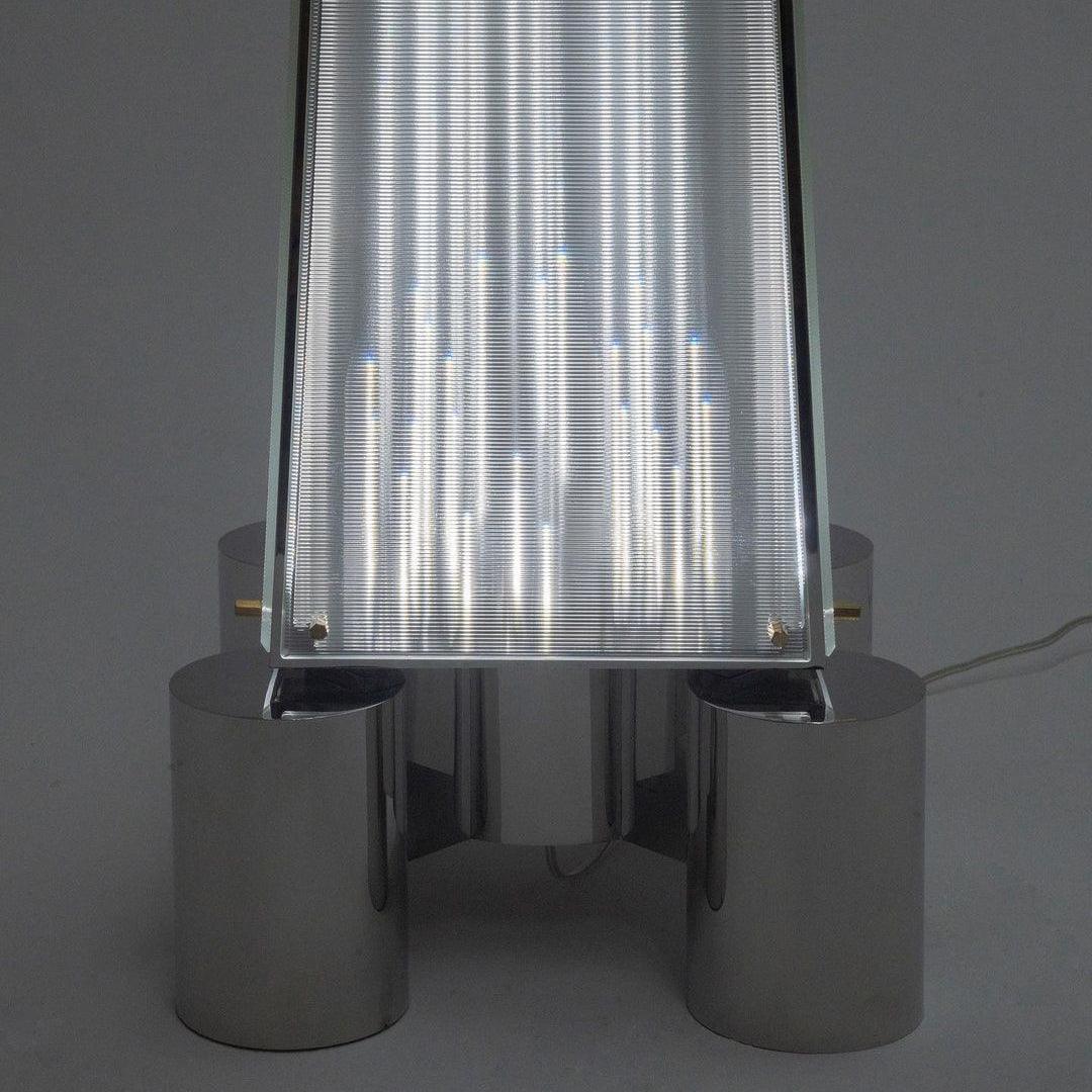 Riley Modern Glass Floor Lamp - Blowlighting