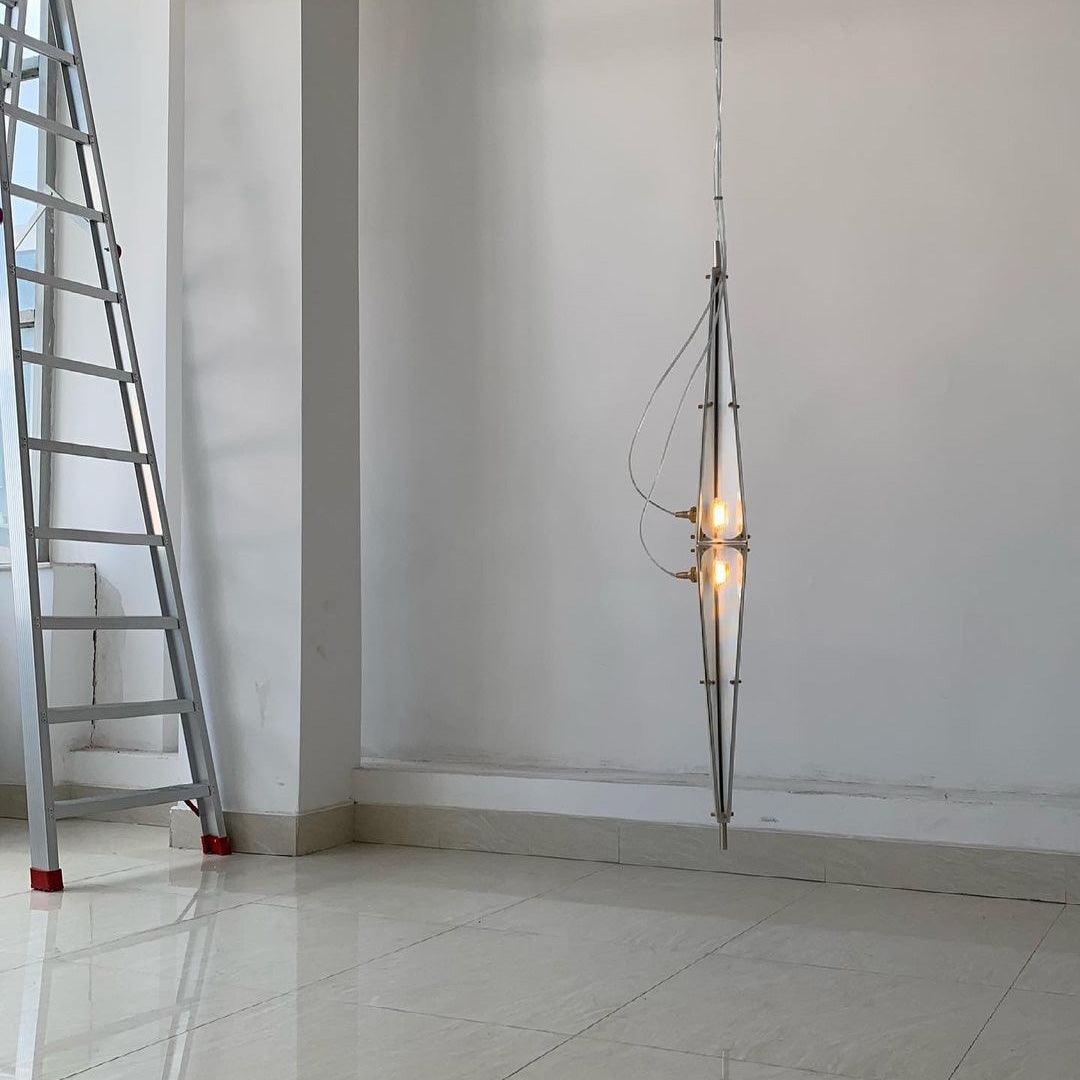 Adan Modern Minimalist Art Metal Pendant Lamp - Blowlighting