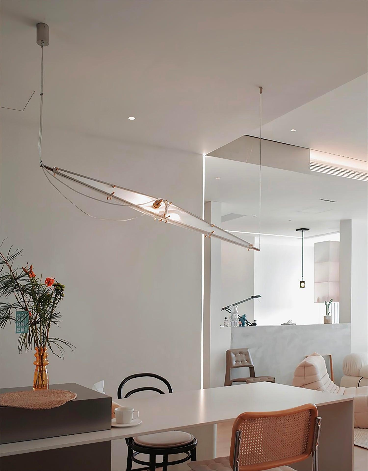Adan Modern Minimalist Art Metal Pendant Lamp - Blowlighting
