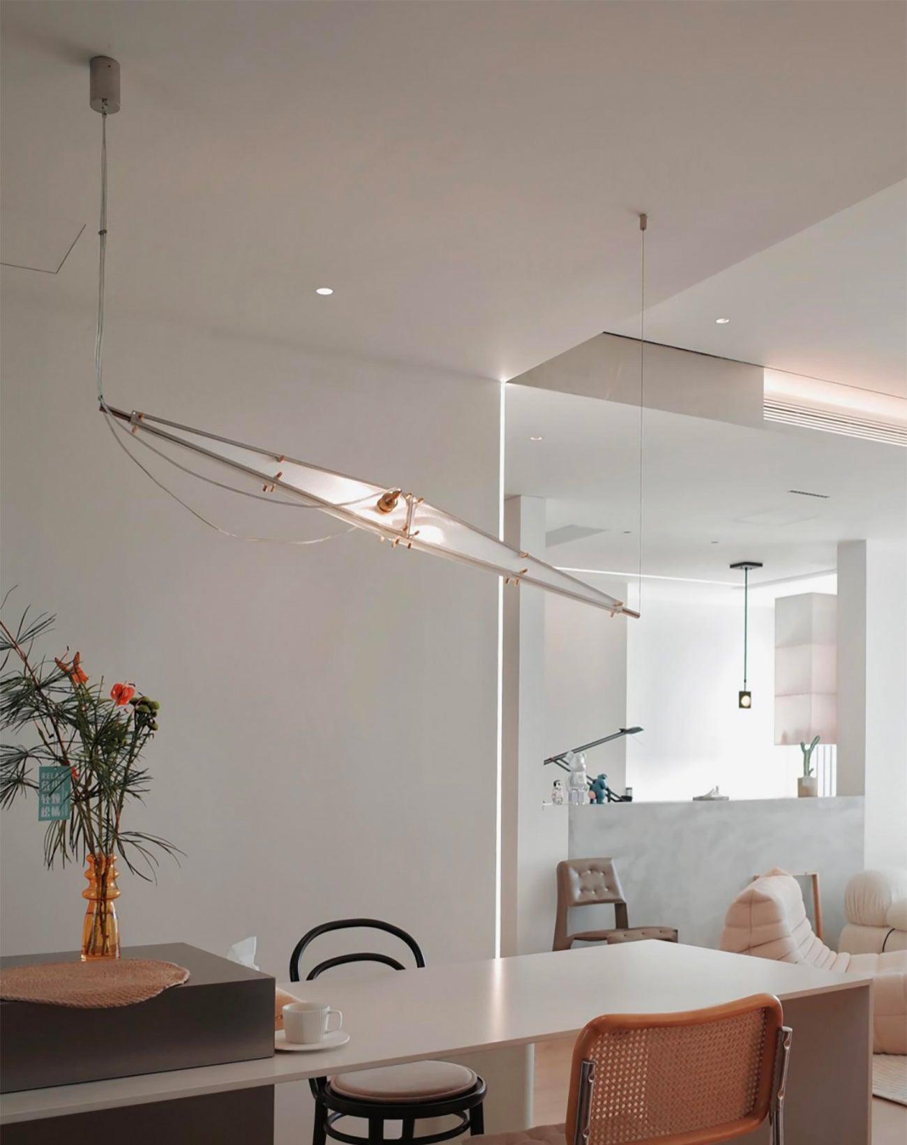 Adan Modern Minimalist Art Metal Pendant Lamp - Blowlighting