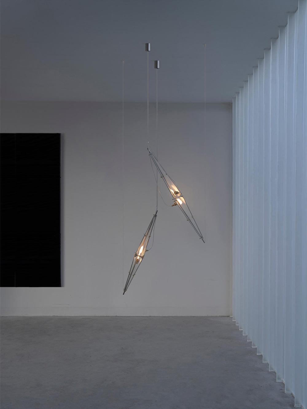 Adan Modern Minimalist Art Metal Pendant Lamp - Blowlighting