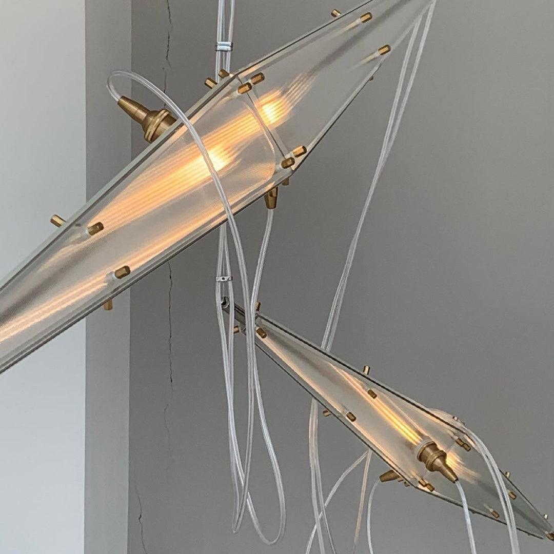 Adan Modern Minimalist Art Metal Pendant Lamp - Blowlighting