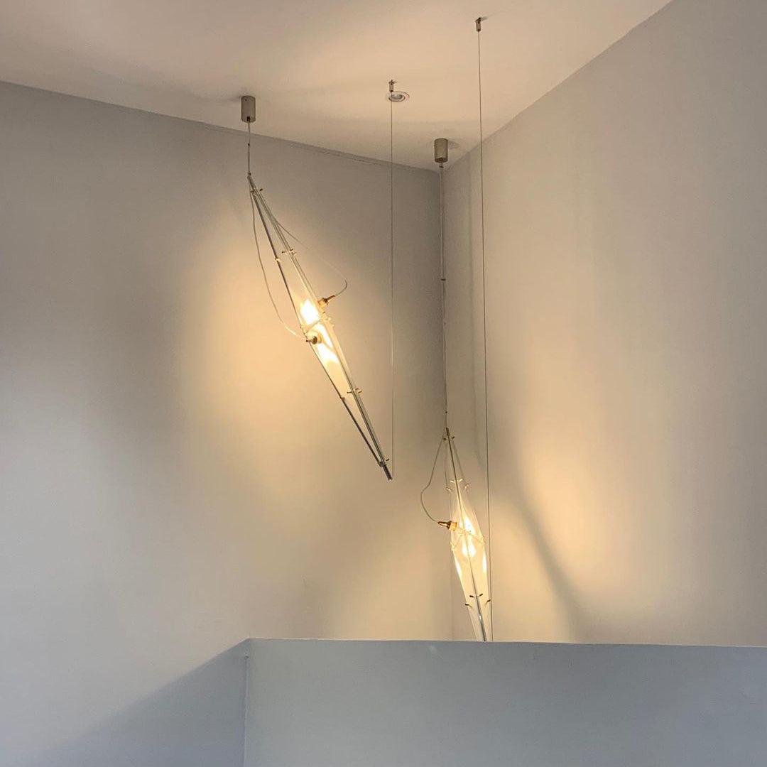 Adan Modern Minimalist Art Metal Pendant Lamp - Blowlighting