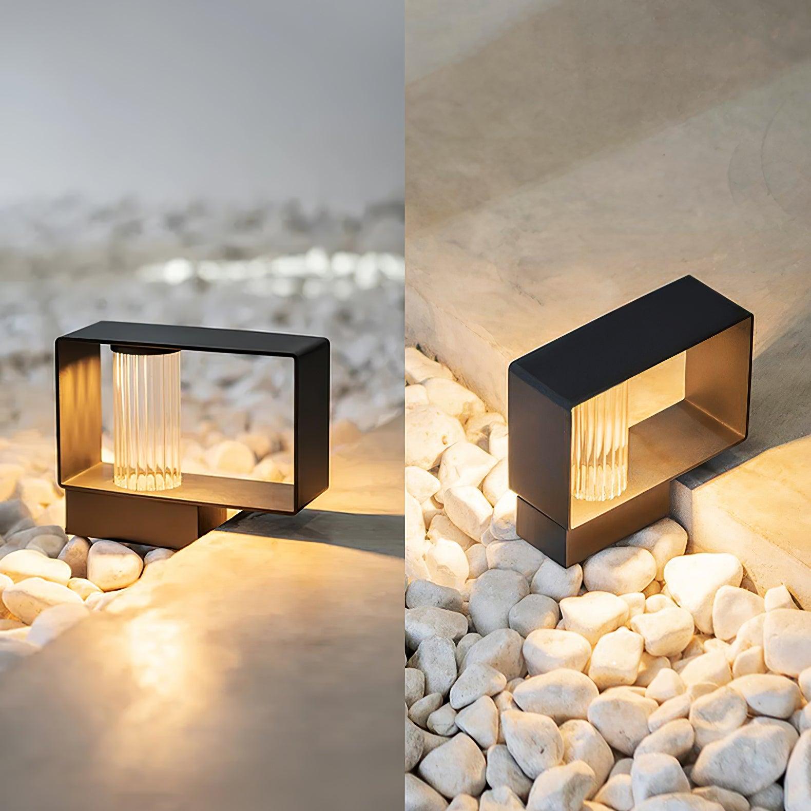 Frame Outdoor Post Lamp - Blowlighting